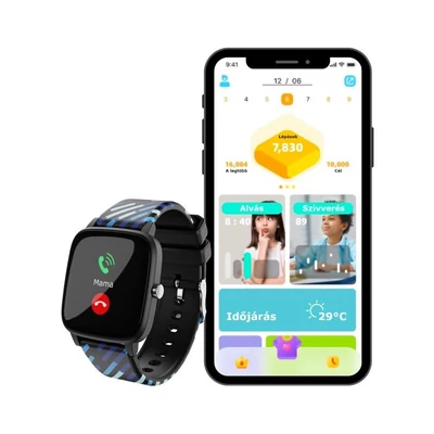 Kép 3/8 - Lamax BCool SmartWatch Black