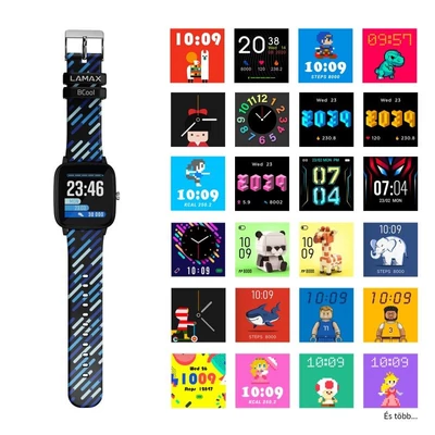 Kép 6/8 - Lamax BCool SmartWatch Black