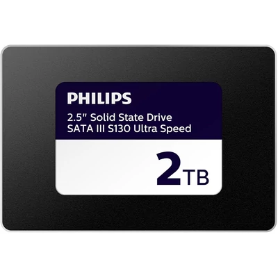 Kép 2/4 - Philips 2TB 2,5" SATA3 S130 Ultra Speed