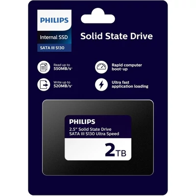 Kép 4/4 - Philips 2TB 2,5" SATA3 S130 Ultra Speed