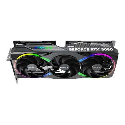 Kép 6/9 - PNY GeForce RTX5080 16GB DDR7 ARGB EPIC-X RGB Overclocked Triple Fan