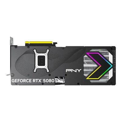 Kép 9/9 - PNY GeForce RTX5080 16GB DDR7 ARGB EPIC-X RGB Overclocked Triple Fan