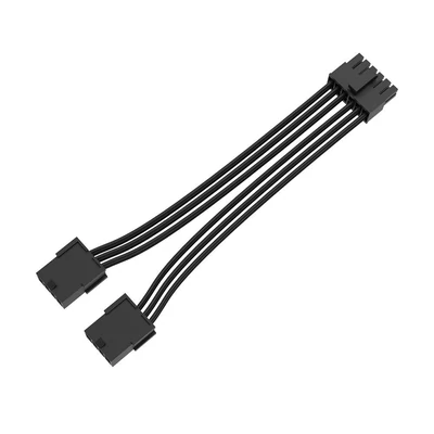 Kép 3/3 - Akasa PCIe 12-Pin to Dual 8-Pin Adapter Cable