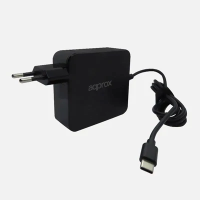 Kép 2/3 - Approx APPA45C 45W Laptop Power Adapter Type C Black