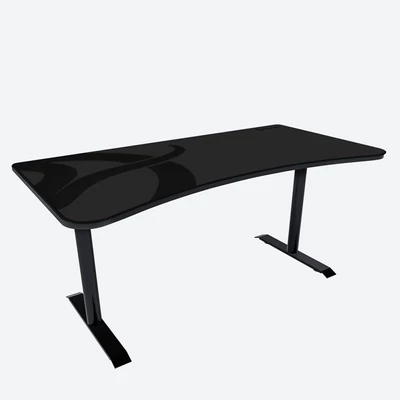 Kép 3/4 - Arozzi Arena Gaming Desk Dark Grey