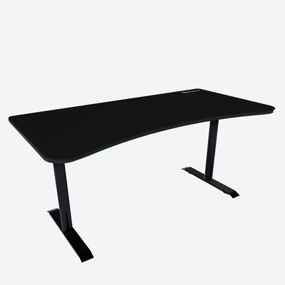 Kép 3/4 - Arozzi Arena Gaming Desk Pure Black