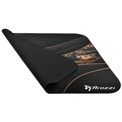 Kép 2/3 - Arozzi Zona Quattro Floor Pad Gaming Szőnyeg Black/Gold