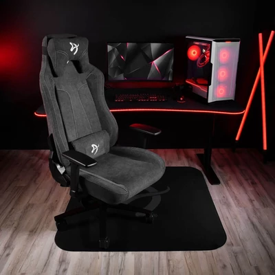 Kép 4/4 - Arozzi Zona Quattro Floor Pad Gaming Szőnyeg Black/Grey