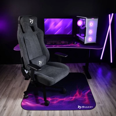 Kép 4/4 - Arozzi Zona Quattro Floor Pad Gaming Szőnyeg Galaxy
