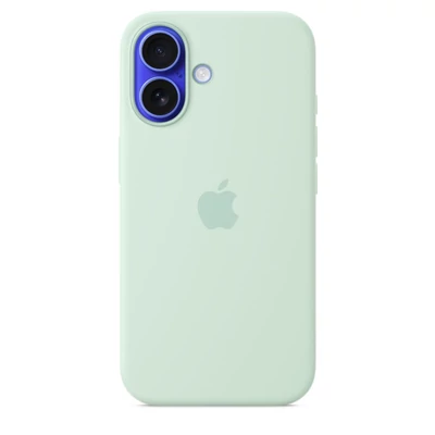 Kép 2/6 - Apple iPhone 16 Silicone Case with MagSafe Aquamarine (Seasonal)