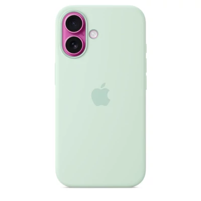 Kép 3/6 - Apple iPhone 16 Silicone Case with MagSafe Aquamarine (Seasonal)