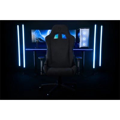 Kép 6/6 - Arozzi Avanti Soft Fabric Gaming Chair Pure Black