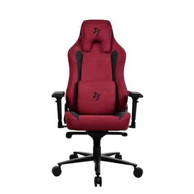 Arozzi Vernazza Supersoft Fabric Gaming Chair Bordeaux