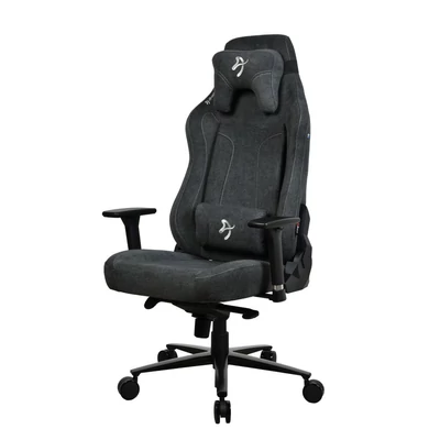 Kép 2/16 - Arozzi Vernazza XL SoftFabric Gaming Chair Dark Grey