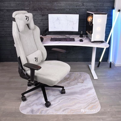 Kép 4/4 - Arozzi Zona Quattro Floor Pad Gaming Szőnyeg White Marble