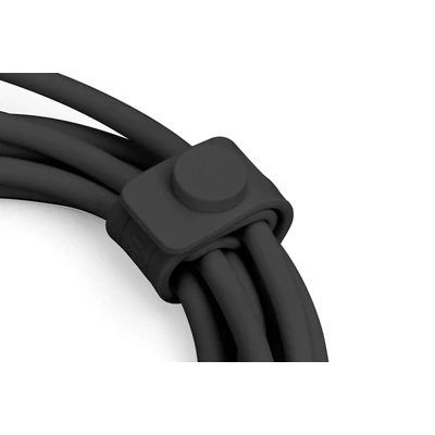 Kép 2/6 - Assmann Lightningh to USB-C Silicone USB2.0 60W Cable 0,5m Black