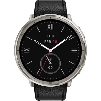 Kép 2/4 - Amazfit Active 2 Black Leather