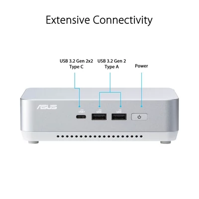 Kép 11/12 - Asus NUC 14 Pro+ NUC14RVSU90YBR2 Revel Canyon