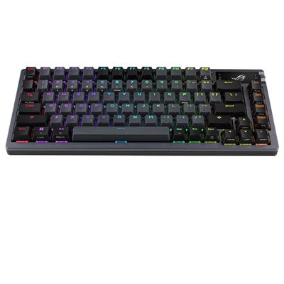 Kép 4/9 - Asus ROG Azoth Gaming Bluetooth Keyboard Moonlight Black US
