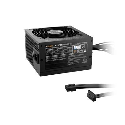 Kép 3/3 - Be quiet! 650W 80+ Bronze System Power 11
