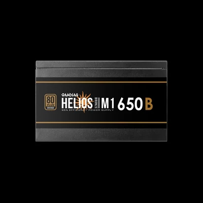 Kép 5/8 - Gamdias 650W 80+ Bronze Helios M1-650B