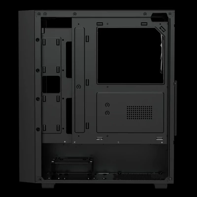 Kép 8/9 - Gamdias Aura GC2 Elite ARGB Tempered Glass Black