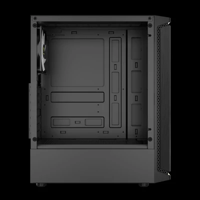 Kép 7/9 - Gamdias Aura GC8 ARGB Tempered Glass fekete