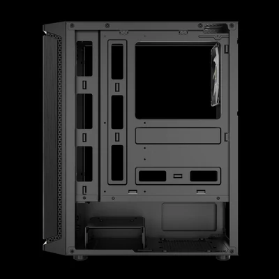Kép 8/9 - Gamdias Aura GC8 ARGB Tempered Glass fekete