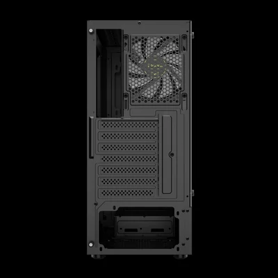 Kép 9/9 - Gamdias Aura GC8 ARGB Tempered Glass fekete