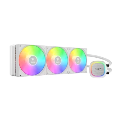 Gamdias Aura GL360 V2 WH Performance ARGB Liquid Cooler