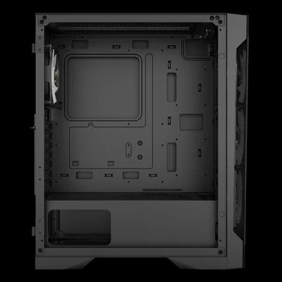 Kép 7/10 - Gamdias Talos E2 Elite Tempered Glass Black