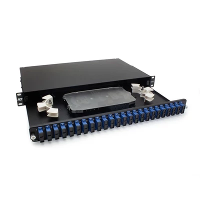 Kép 4/5 - ACT Fiber panel  24 x duplex SC singlemode OS2