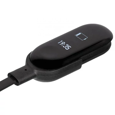 Kép 4/4 - Akyga AK-SW-12 Xiaomi Mi Band 3  charging cable 0,1m Black