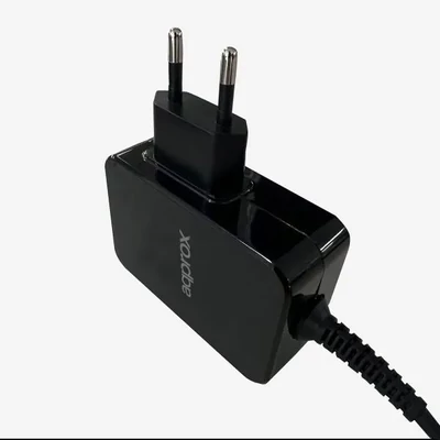 Kép 2/2 - Approx 65W power adapter for laptops, tablets & smartphones Type C Black