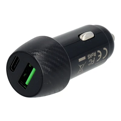 Kép 3/4 - Avax CC303B CARLY 38W Car Charger Black