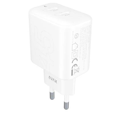 Avax CH602B Speedy 45W GaN Fast Charger White