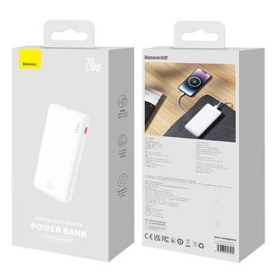 Kép 4/4 - Baseus Airpow 20000mAh PowerBank White