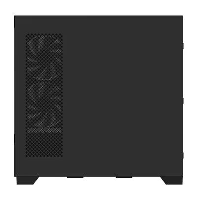Kép 6/7 - Gigabyte C201 Panoramic Tempered Glass Black