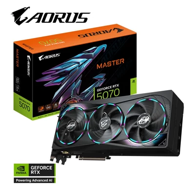 Kép 2/11 - Gigabyte RTX5070 AORUS MASTER 12G