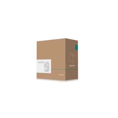 Kép 15/15 - DeepCool CH360 Tempered Glass fehér