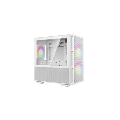 Kép 2/15 - DeepCool CH360 Tempered Glass fehér