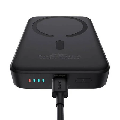Kép 3/4 - Baseus Magnetic Mini Air 10000mAh PowerBank Black