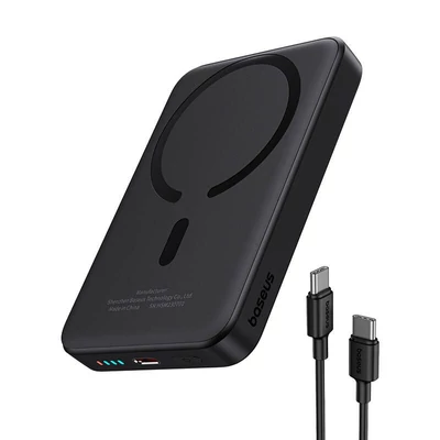 Kép 4/4 - Baseus Magnetic Mini Air 10000mAh PowerBank Black