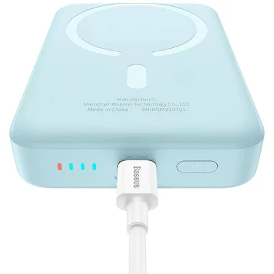 Kép 3/10 - Baseus Magnetic Mini Air 10000mAh PowerBank Blue
