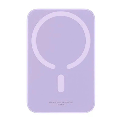 Kép 2/8 - Baseus Magnetic Mini Air 6000mAh PowerBank Purple