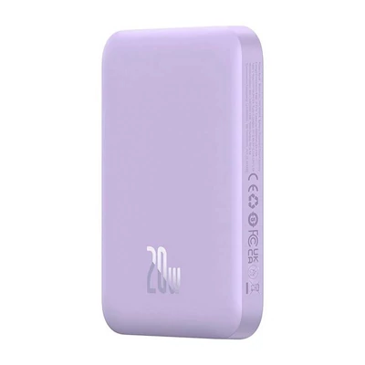 Kép 3/8 - Baseus Magnetic Mini Air 6000mAh PowerBank Purple