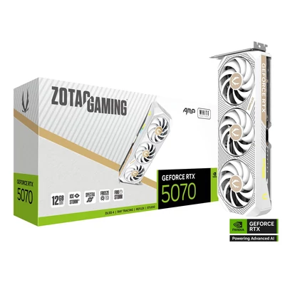 Zotac RTX5070 12GB DDR7 AMP White Edition
