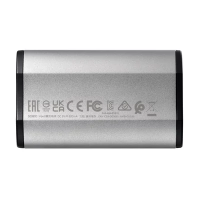 Kép 2/6 - A-Data 1TB USB3.2 Type-C SD810 Silver Grey