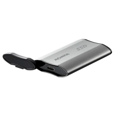 Kép 5/6 - A-Data 1TB USB3.2 Type-C SD810 Silver Grey