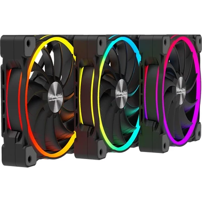 Kép 2/5 - Alpenföhn Wing Boost 3 ARGB High Speed Black Triple